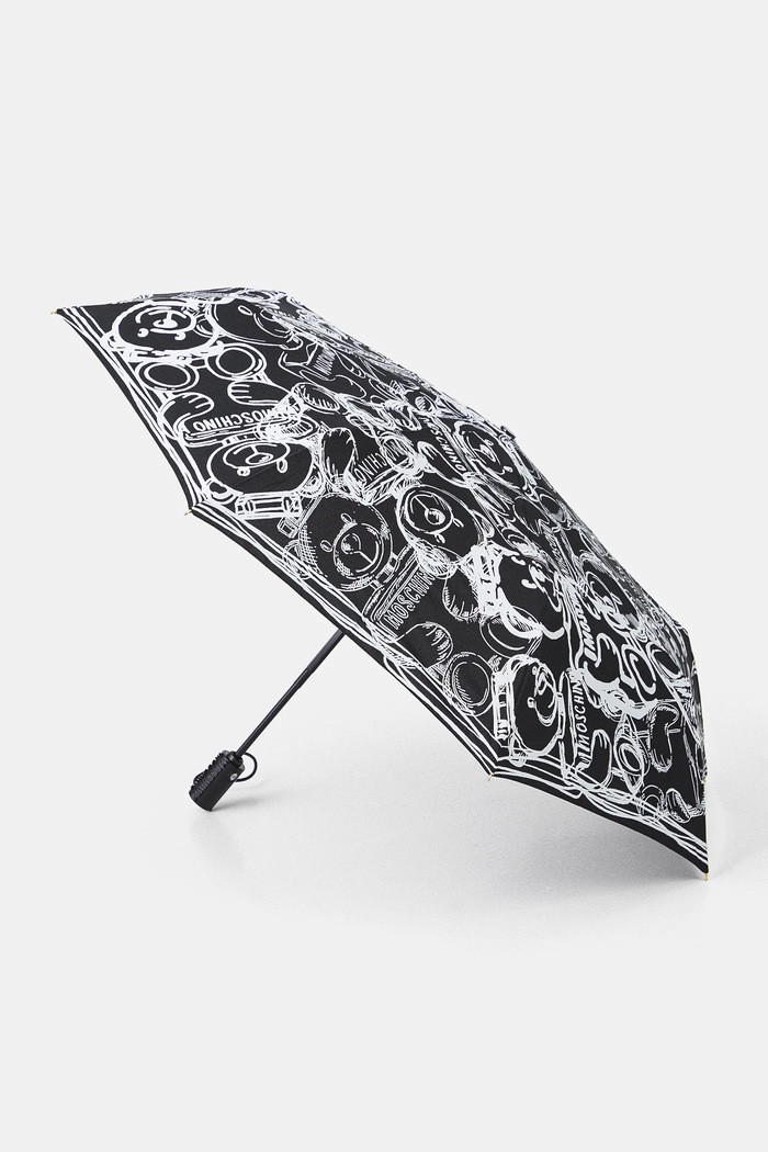 Moschino parasol czarny 8651.openclose