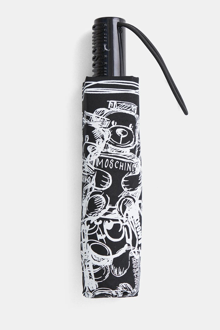 Moschino parasol czarny 8651.openclose