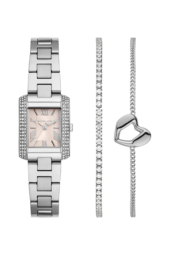 Michael Kors ceas si bratari argintiu MK7514SET