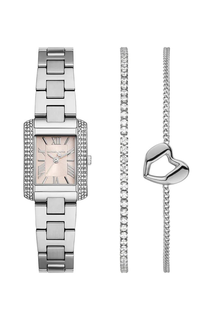 Michael Kors ceas si bratari argintiu MK7514SET