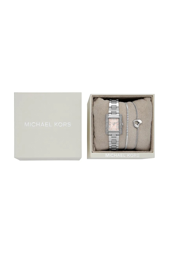 Michael Kors ceas si bratari MK7514SET argintiu