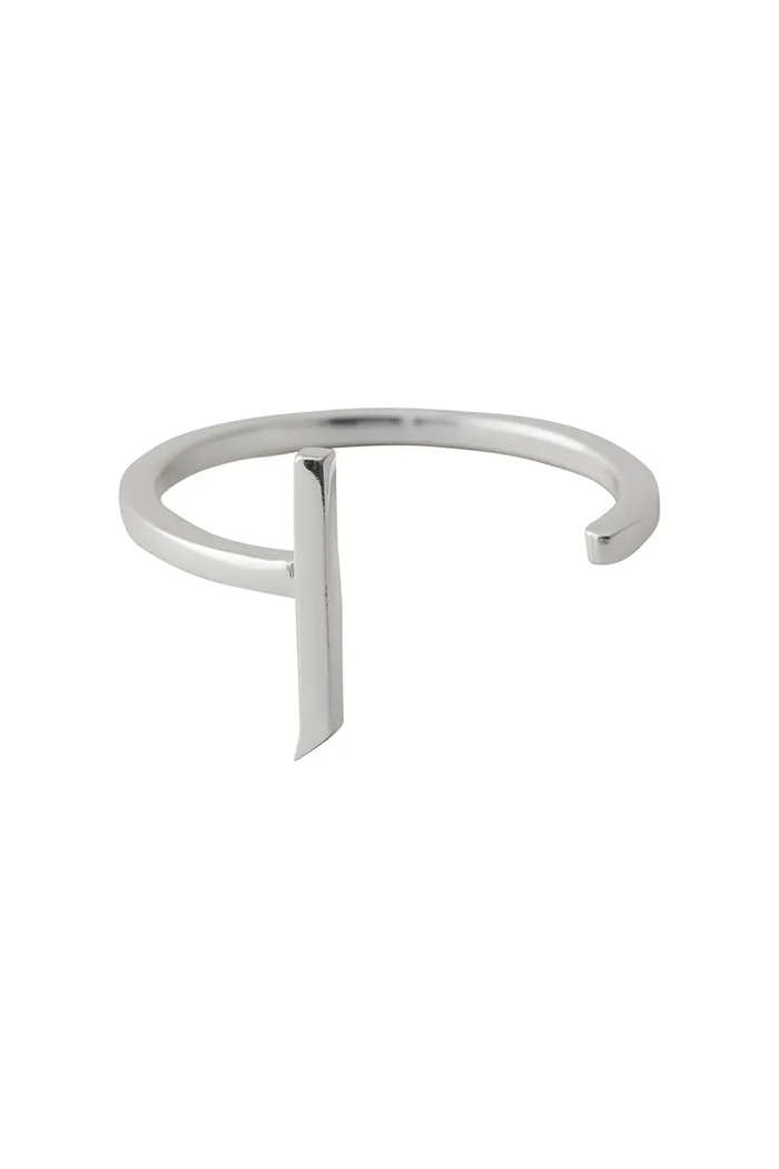 Design Letters anello in argento placato in oro argento argento 90601001J