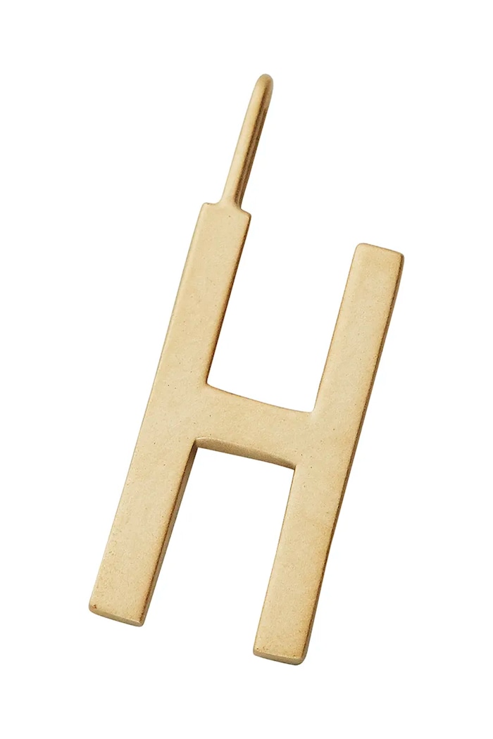 Επιχρυσωμένο ασημένιο μενταγιόν Design Letters ασήμι χρυσαφί 90201544H