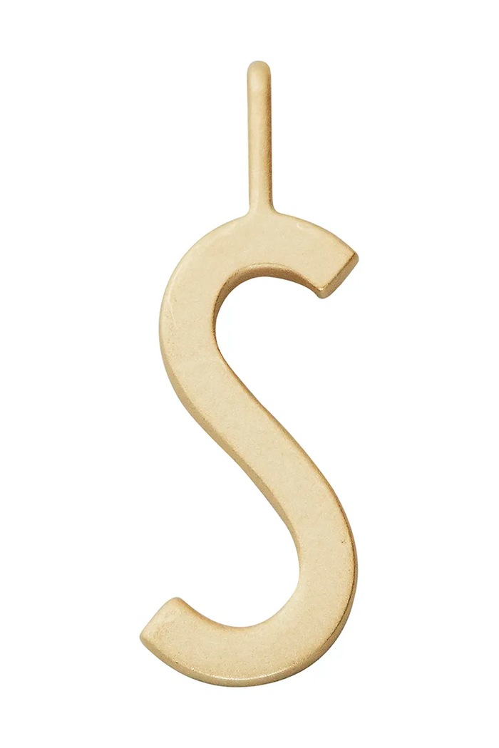 Privjesak od pozlaćenog srebra Design Letters srebro zlatna 90201544S