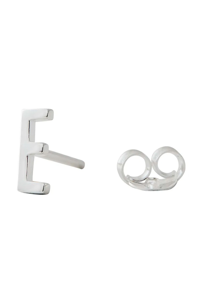 Ασημένιο σκουλαρίκι Design Letters ασήμι ασημί 90401000E