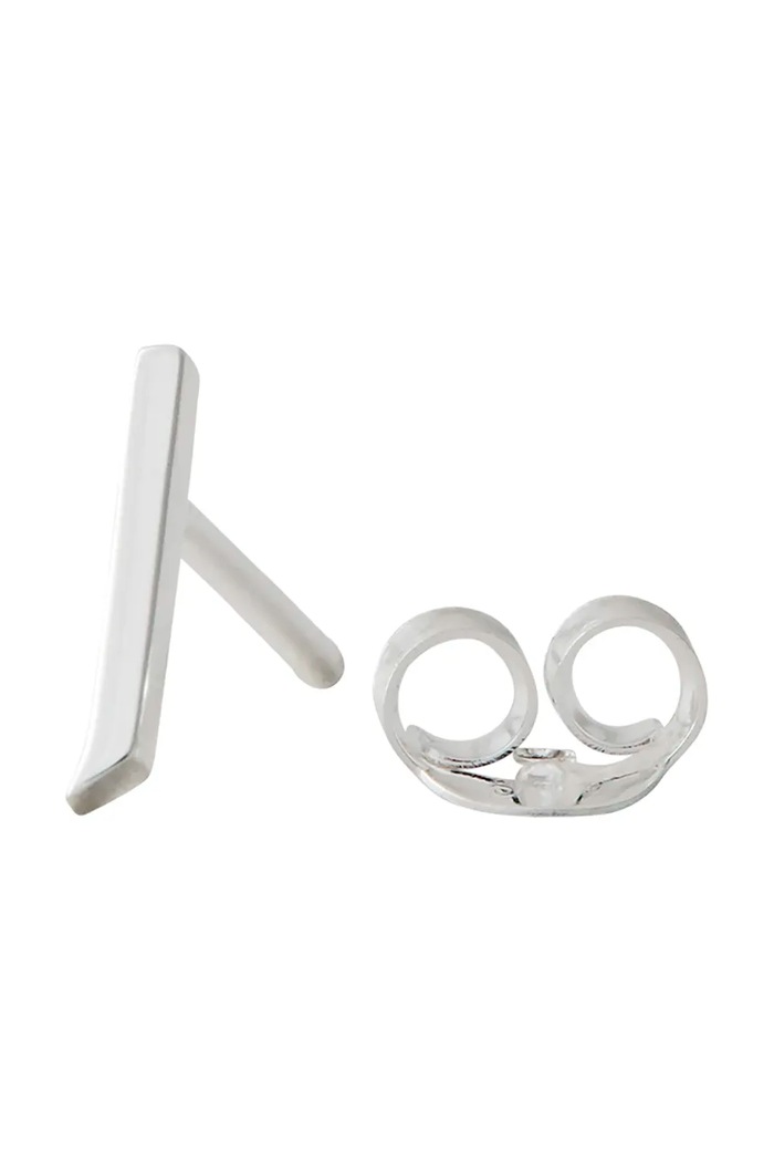 Ασημένιο σκουλαρίκι Design Letters ασήμι ασημί 90401000J