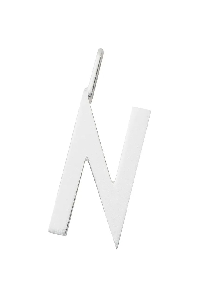Ασημένιο μενταγιόν Design Letters ασήμι ασημί 90201546N