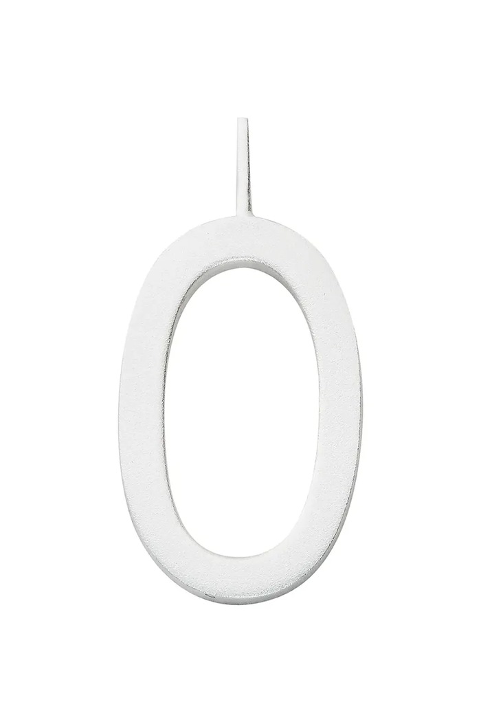 Ασημένιο μενταγιόν Design Letters ασήμι ασημί 90201546O