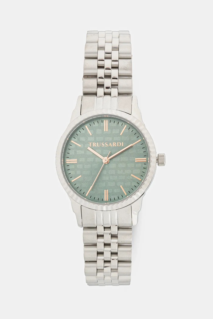 Ρολόι Trussardi T-BENT ασημί R2453144513
