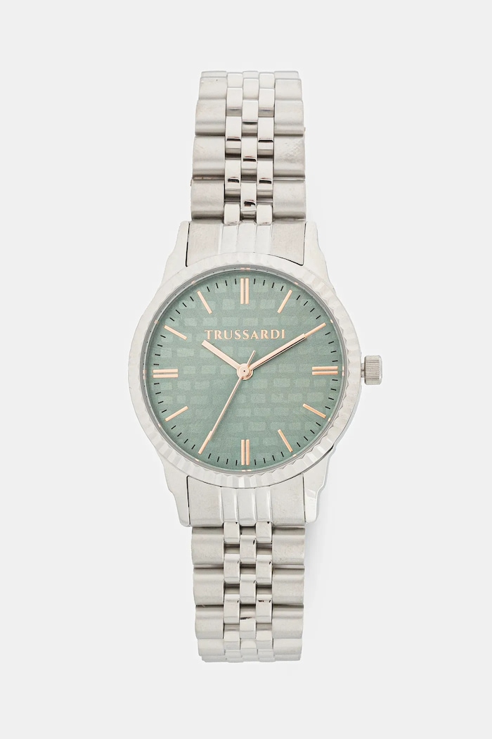 Ρολόι Trussardi T-BENT ασημί R2453144513
