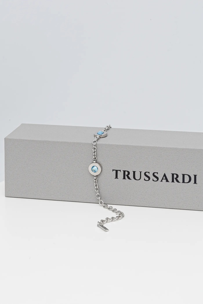 Accesorii Trussardi bratara T-LOGO TJAXC114 argintiu