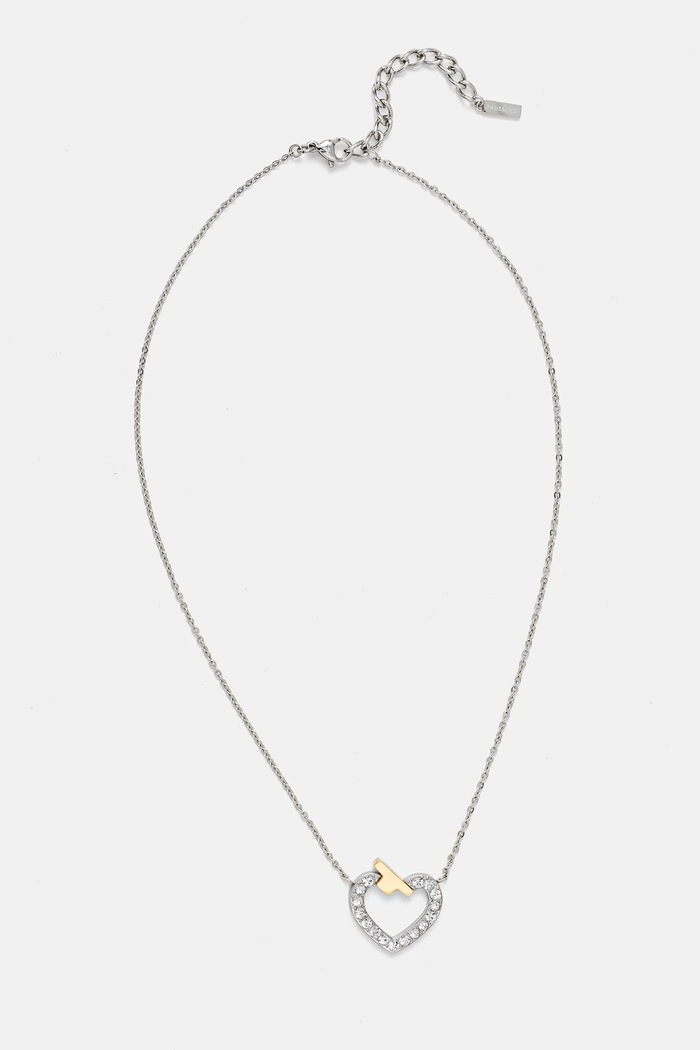 Ogrlica Trussardi T-LOGO srebrna TJAXC44