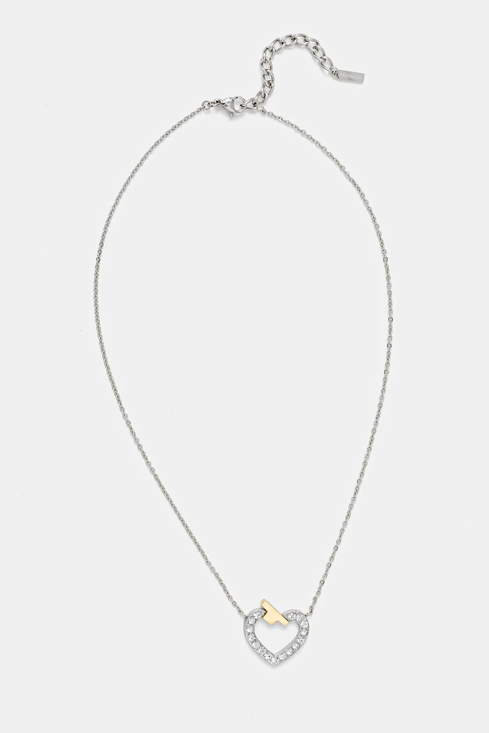 Ogrlica Trussardi T-LOGO srebrna TJAXC44