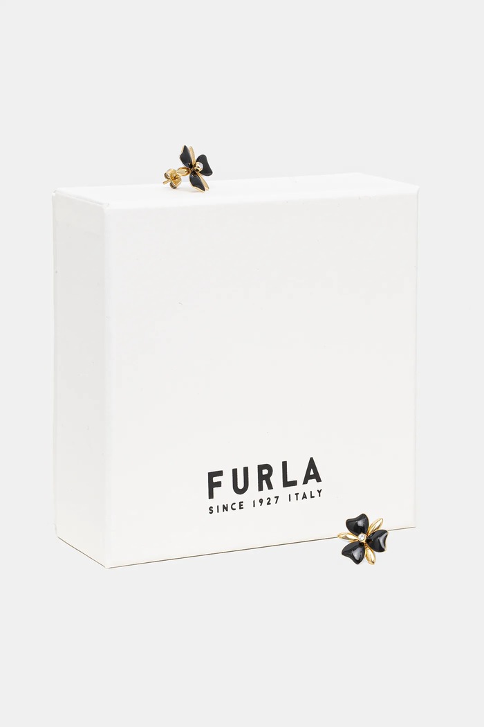 Doplnky Náušnice Furla FJ1155ETU zlatá