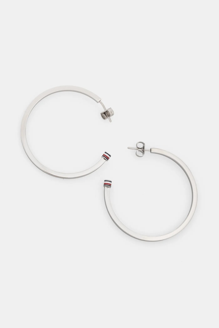 Náušnice Tommy Hilfiger stříbrná 2780773