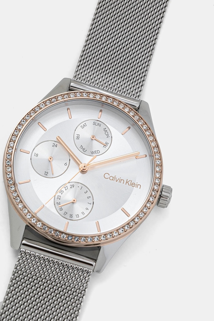 Calvin Klein zegarek 25100010 srebrny AA00