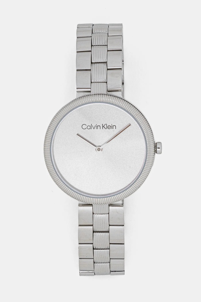 Calvin Klein zegarek srebrny 25100015