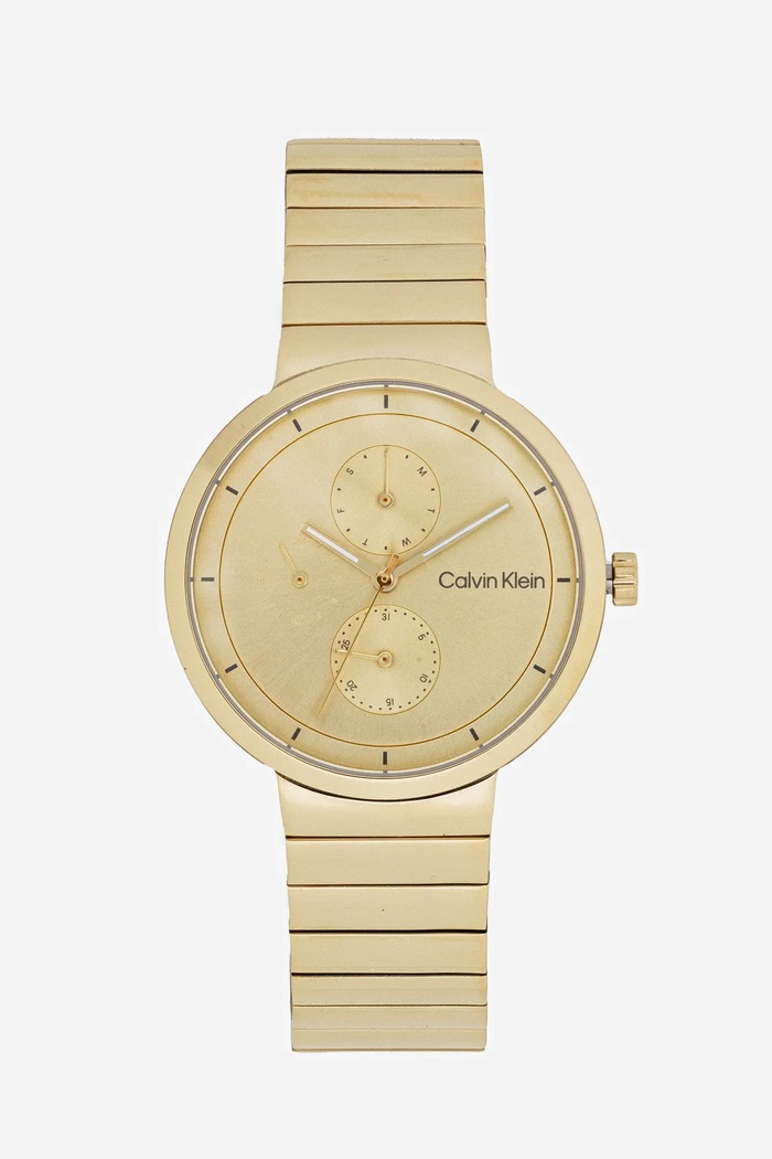 Calvin Klein zegarek złoty 25100030