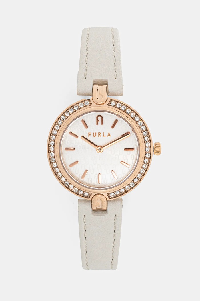 Furla Hodinky a náramek Furla FGWJ001BU béžová AA00