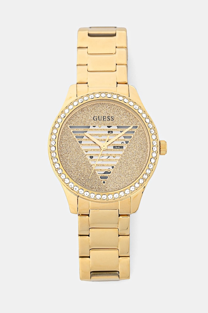 Hodinky Guess zlatá GW0605L2