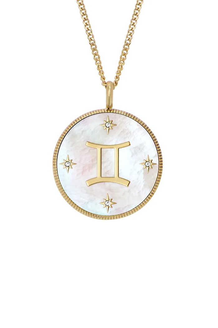 Fossil colier JEWELRY piatră naturală aur JF04840710