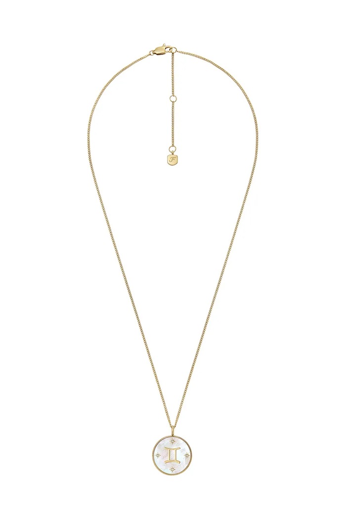 Accesorii Fossil colier JEWELRY JF04840710 aur