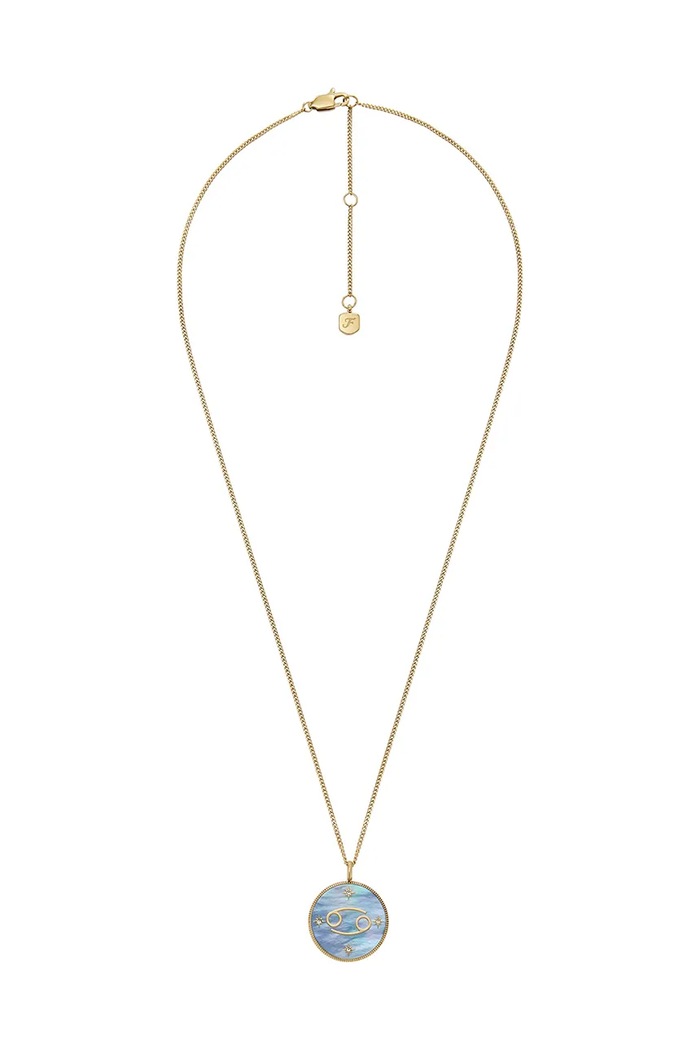 Accesorii Fossil colier JEWELRY JF04841710 albastru