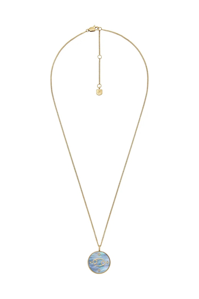 Accesorii Fossil colier JEWELRY JF04841710 albastru