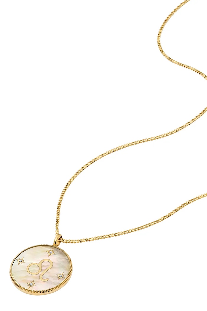Fossil colier JEWELRY JF04842710 bej AA00