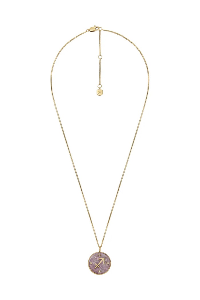 Accesorii Fossil colier JEWELRY JF04846710 verde