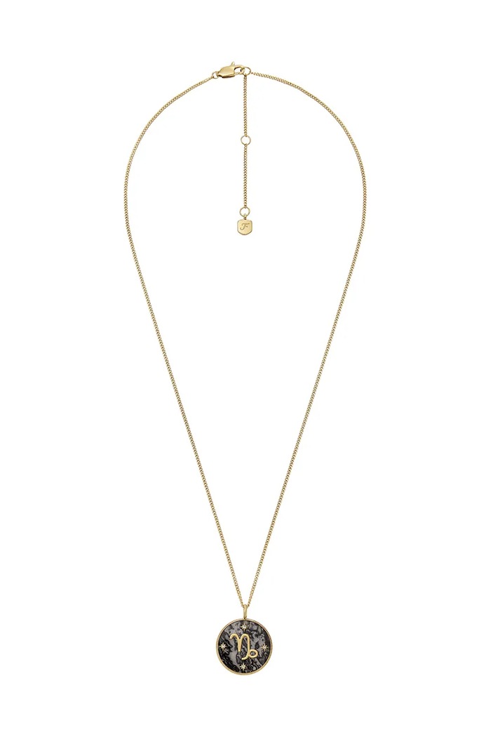 Doplnky Náhrdelník Fossil JEWELRY JF04847710 sivá