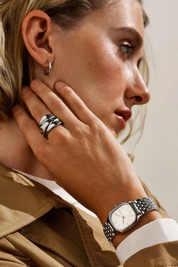 Accesorii Skagen Cercei MODERNE STAK SKJ1869040 argintiu