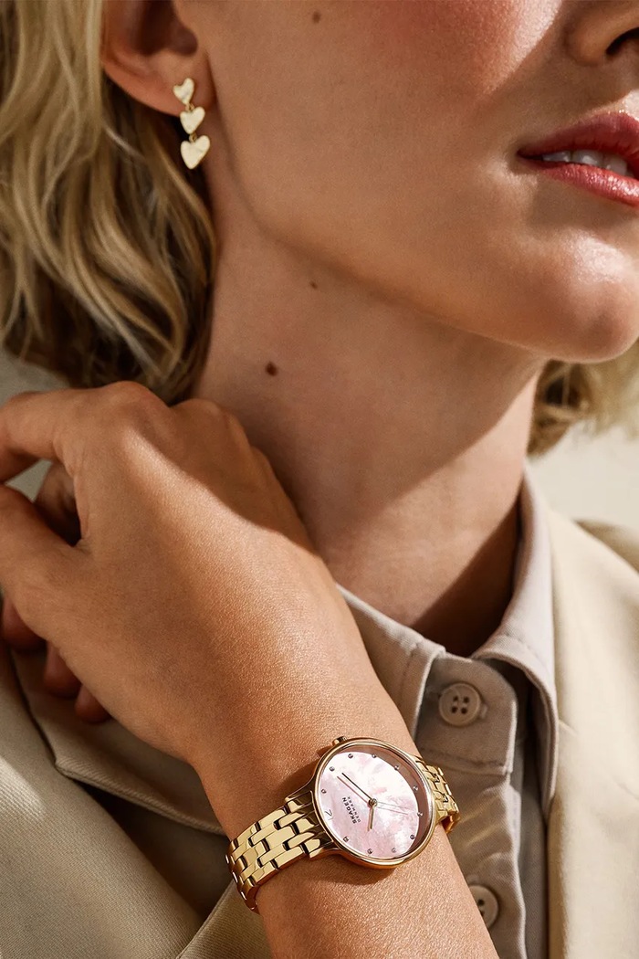 Skagen zegarek ANITA LILLE złoty SKW3165