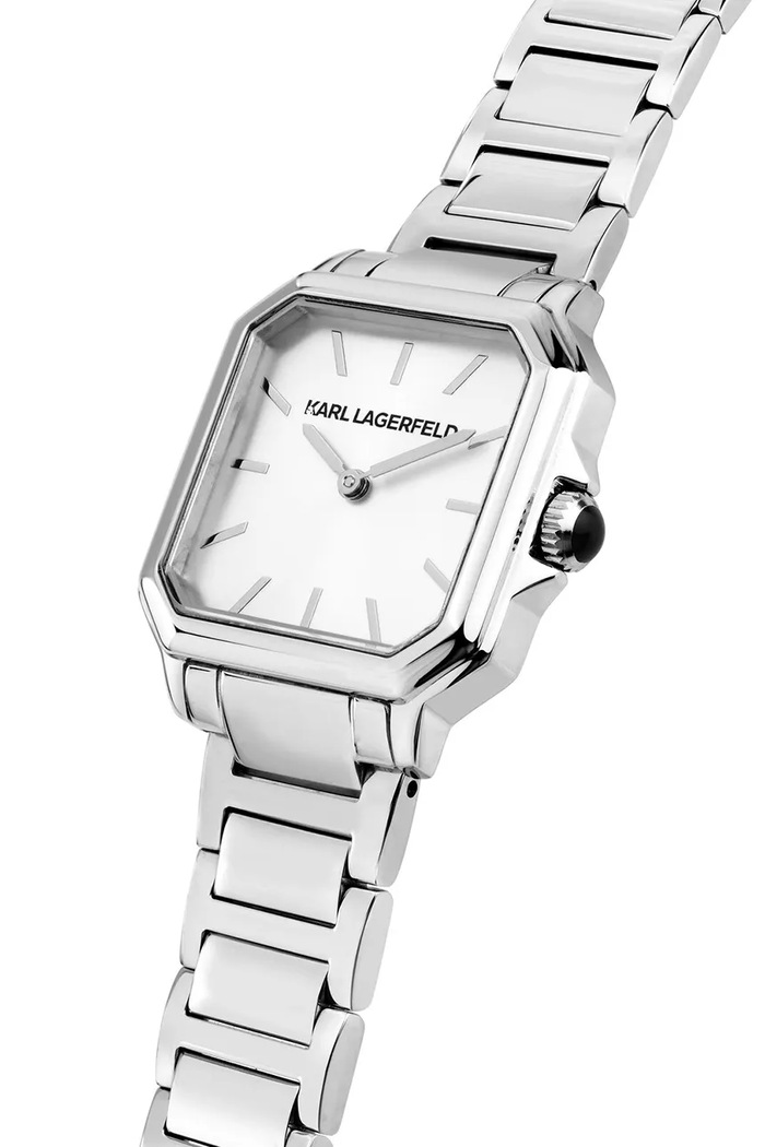 Ρολόι Karl Lagerfeld R0553102506 ασημί AA00
