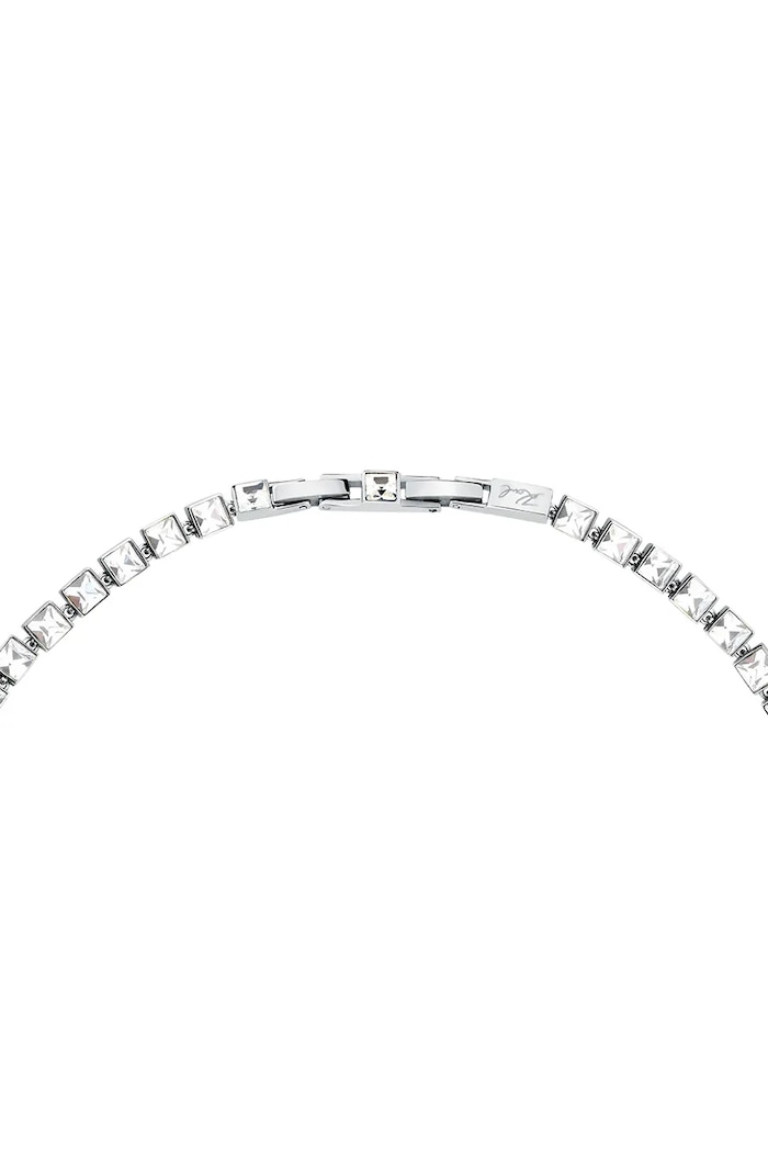 Accesorii Karl Lagerfeld colier KLAYC06 argintiu