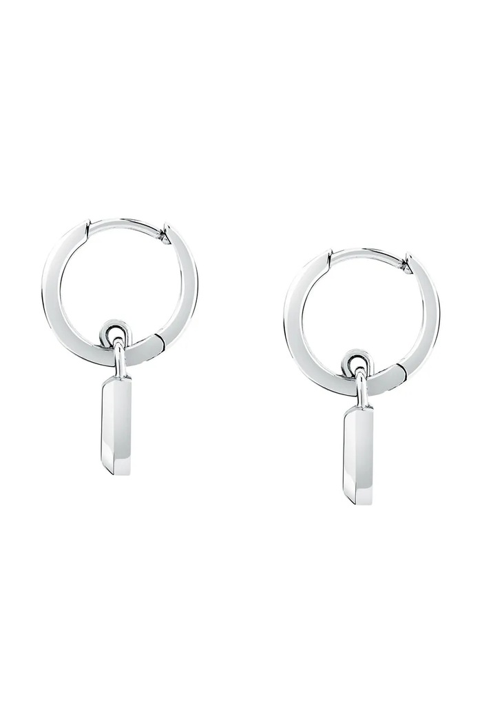 Accesorii Karl Lagerfeld cercei KLAYD23 argintiu