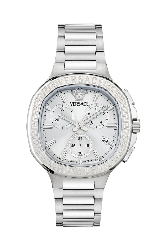 Hodinky Versace strieborná VEVCA0424