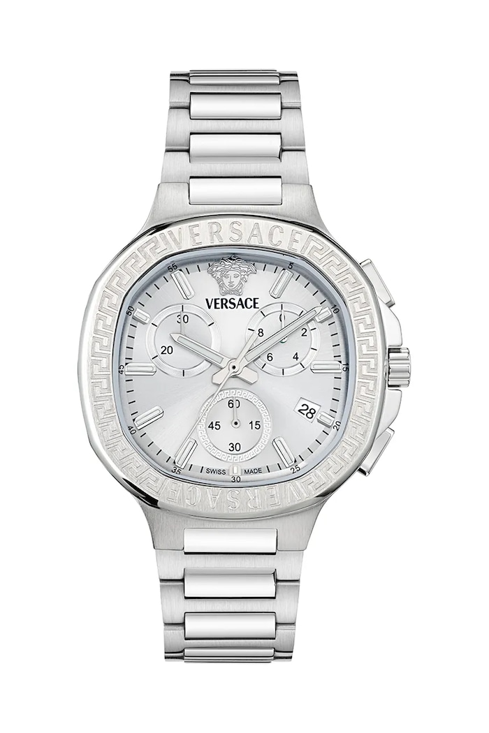 Hodinky Versace strieborná VEVCA0424