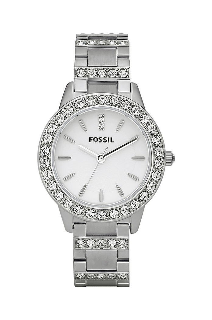 Fossil - Hodinky ES2362 strieborná ES2362
