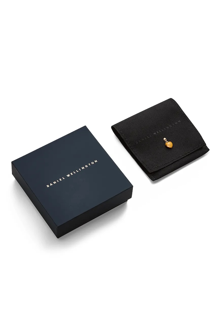Pozlačeni obesek Daniel Wellington oranžna DW00401475