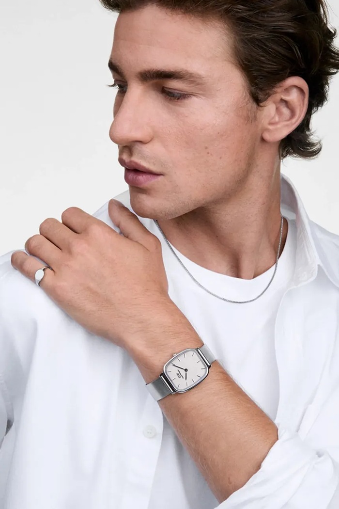 Inel Daniel Wellington DW00401176 argintiu