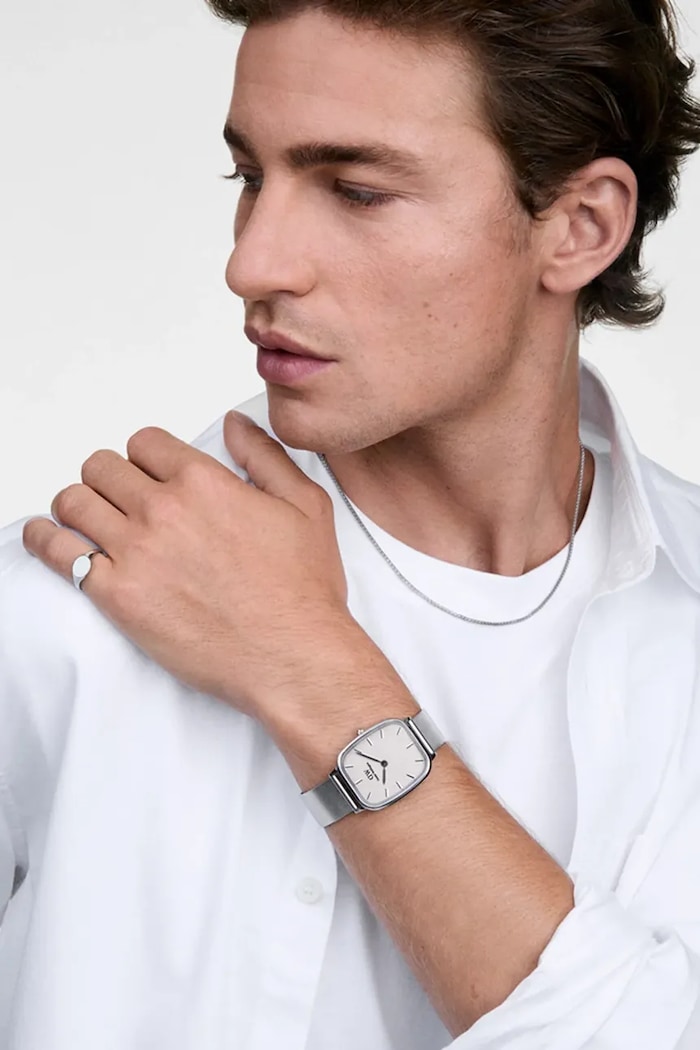 Daniel Wellington inel argintiu DW00401170