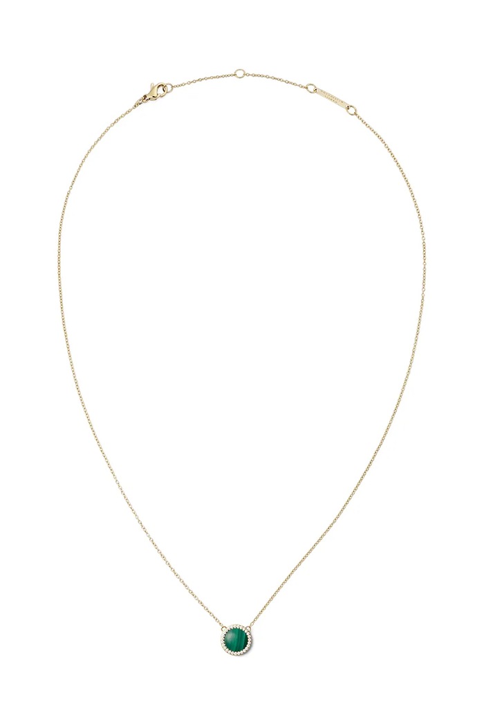 Daniel Wellington colier piatră naturală aur DW00401443
