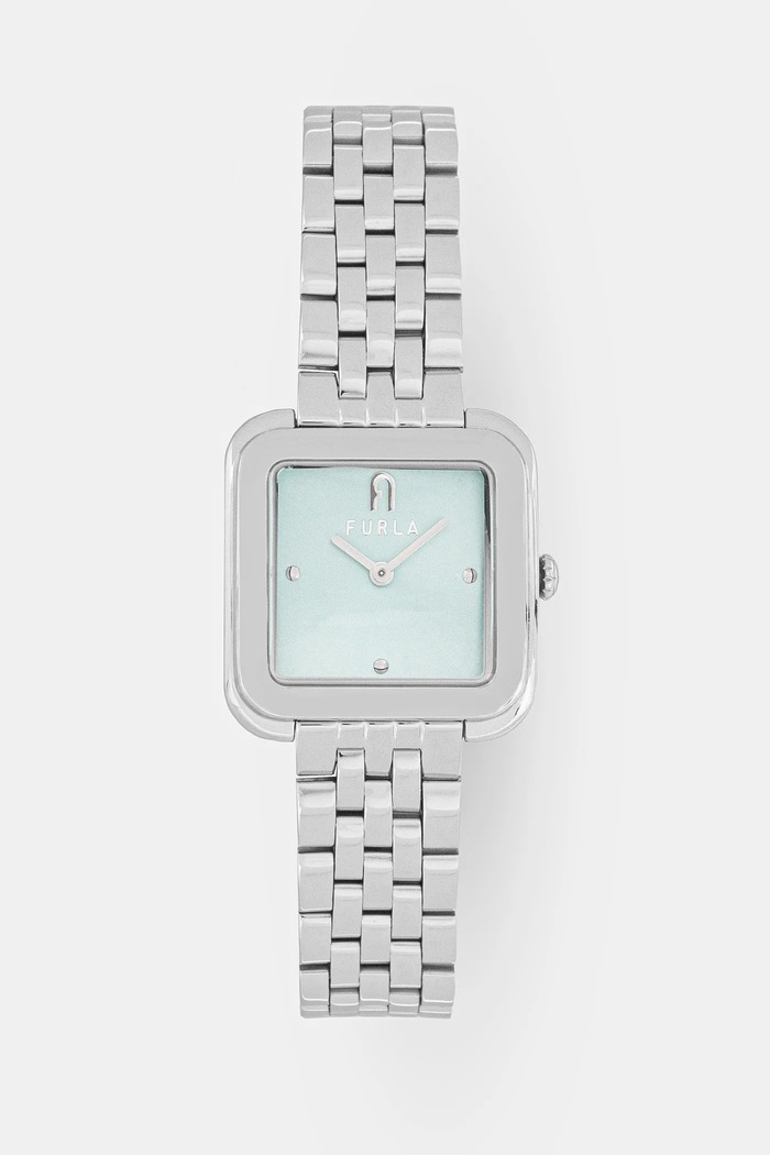 Furla zegarek HERITAGE srebrny WW00058012L1