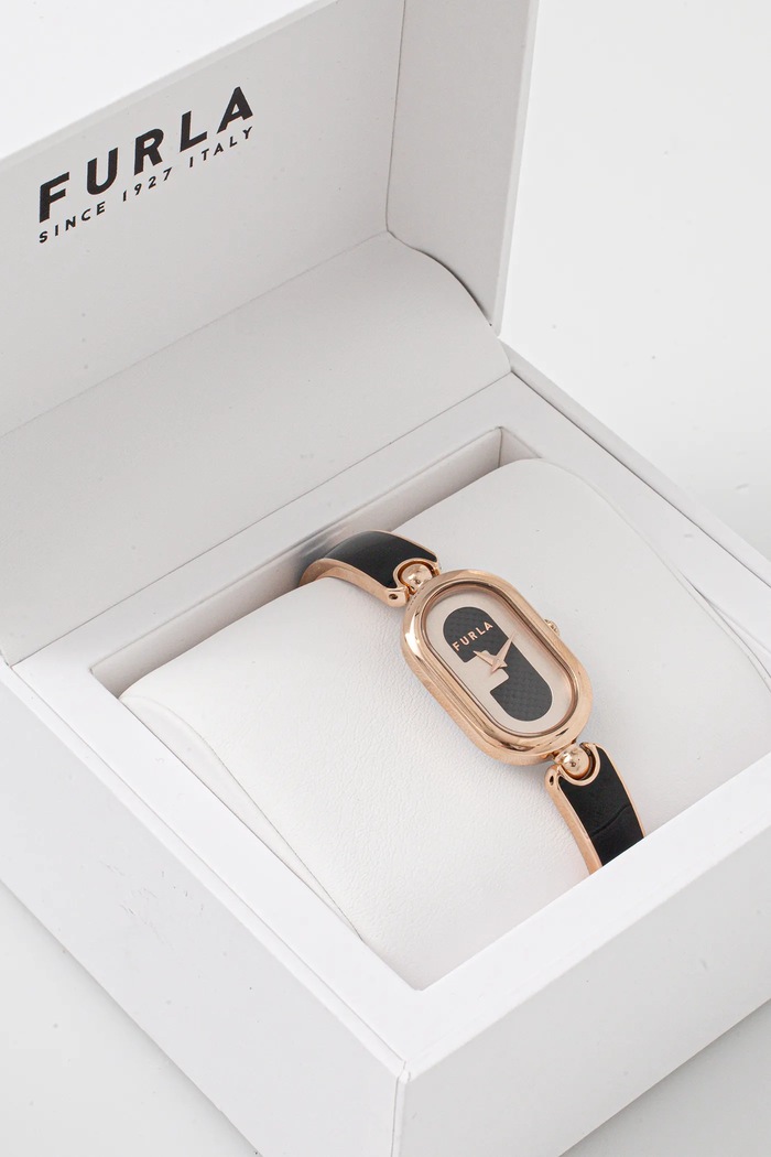 Doplnky Hodinky Furla FURLA GLAMOUR CHIC WW00060012L3 čierna