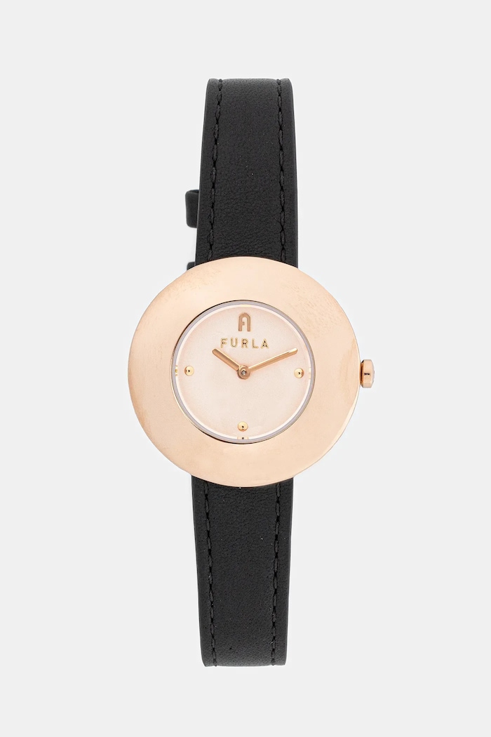 Furla zegarek FURLA GLAMOUR CHIC czarny WW00061004L3