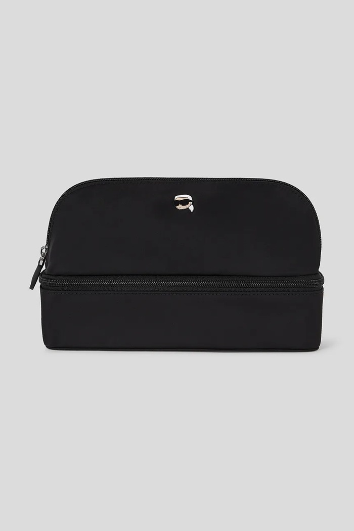 Козметична чанта Karl Lagerfeld IKON черен A3W50014