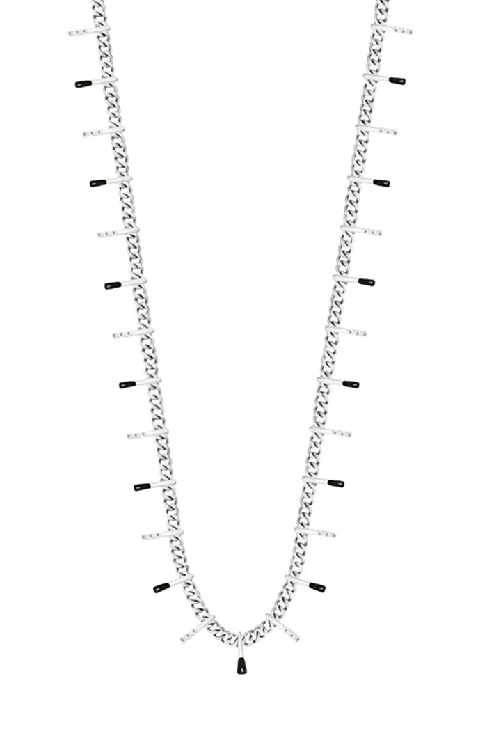 Посребърно колие Lilou сребърен 248/400/LAN/NO2/CZA/SR