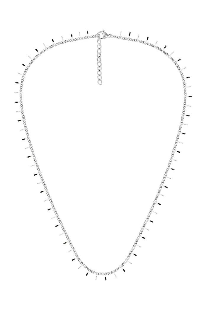 Посребърно колие Lilou 248/400/LAN/NO2/CZA/SR сребърен AA00