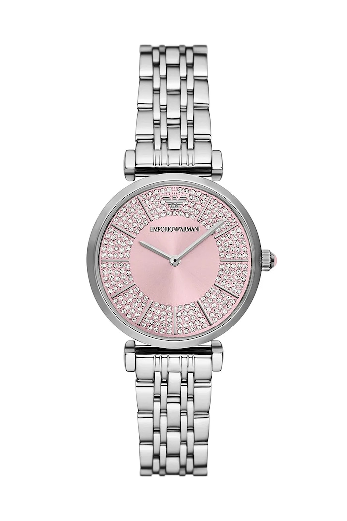 Hodinky Emporio Armani strieborná AR11686